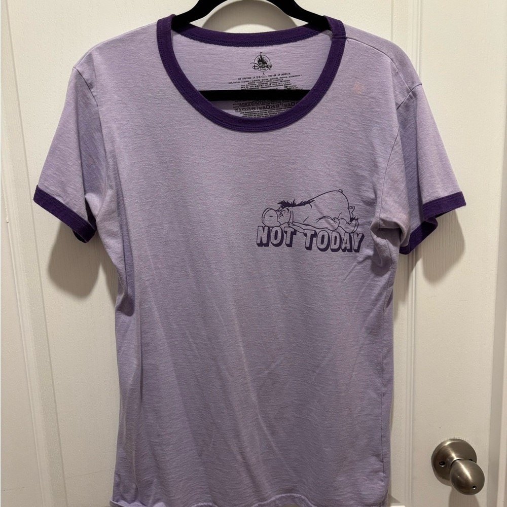 Disney Purple Graphic Tee - Not Today